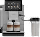Αυτόματη Μηχανή Espresso 1465W Πίεσης 15bar για Cappuccino με Μύλο Άλεσης Πράσινη
