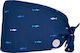 Brims and Trims Unisex Capac Chirurgical Albastru