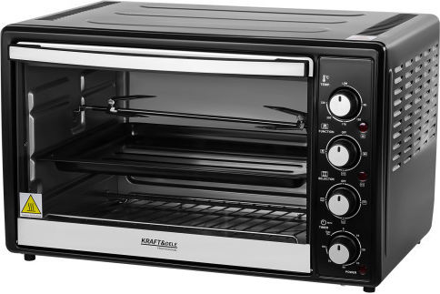 Kraft & Dele Cuptor Electric 48lt Fără Arzătoare Cu Aer Maro