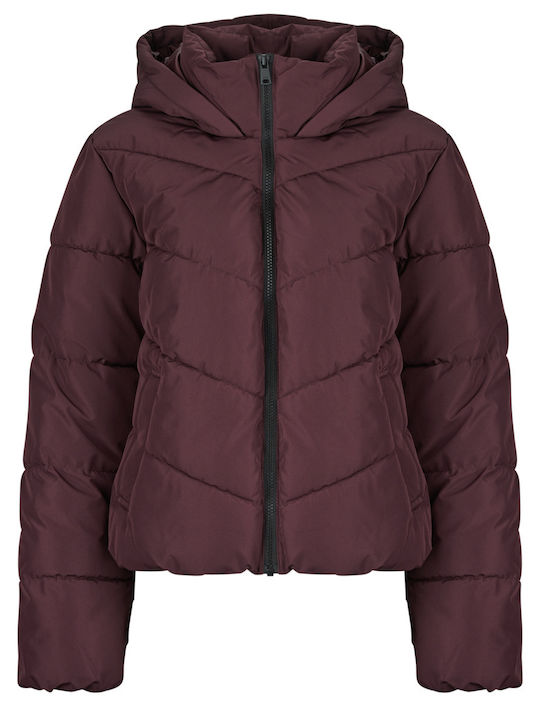 Only Jachetă Puffer Damă Pentru Iarnă Violet