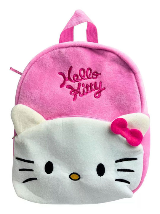 Setino Hello Kitty Ghiozdan de Spate pentru Grădinița Roz Setino Hello Kitty Ghiozdan de Spate pentru Grădinița Roz