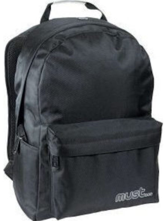 Must Team Monochrome School Backpack Black
