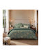 Nef-Nef Homeware Elinda Комплект Чаршафи King Size с Еластична лента 240x270+35см Екрю (4бр)