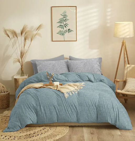 Cokitex Set Bed Sheets Single 165x260cm Pine Green 3 Pieces