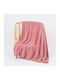 Marwa Zigzag Κουβέρτα Fleece Μονή 160x220εκ. Pink