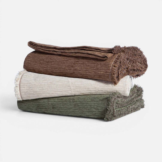 Nef-Nef Homeware Venezia Sofa Throws 2 Seater P170xL250cm Ecru Nef-Nef Homeware Venezia Sofa Throws 2 Seater P170xL250cm Ecru