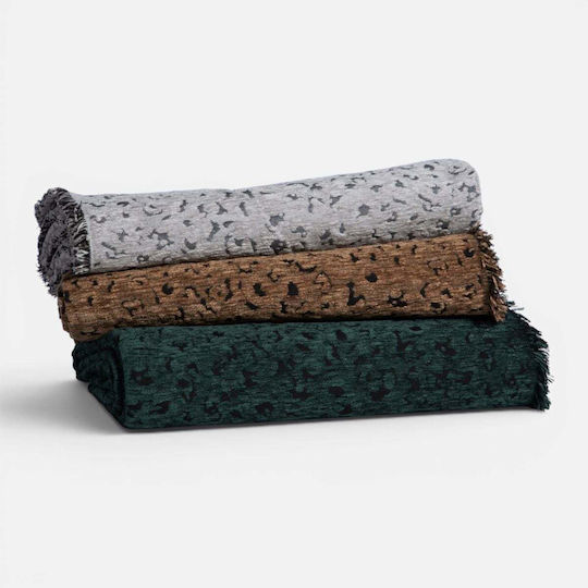 Nef-Nef Homeware Leopard Sofa Throws 2 Seater P170xL250cm Grey Nef-Nef Homeware Leopard Sofa Throws 2 Seater P170xL250cm Grey