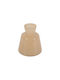 Estia Decorative Vase Glass Beige Y20cm