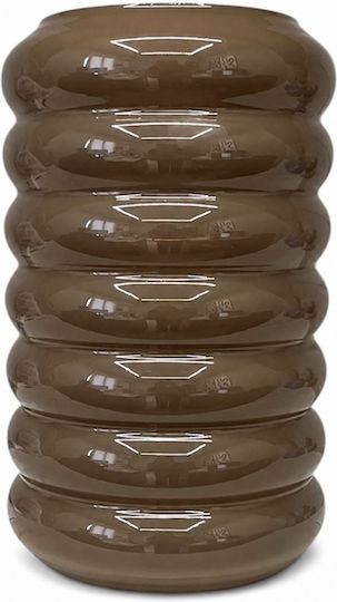 Dekorative Glasvase Braune Φ15.5xΥ25cm
