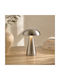 Next Metal Table Lamp with Silver Shade and Base