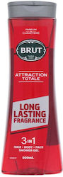 Brut Attraction Totale Shower Gel 600ml