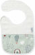 Bunny Bebe Fabric Baby Bib Hot Air Balloon