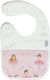 Bunny Bebe Fabric Baby Bib Ballerina
