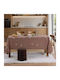 Nef-Nef Homeware Cotton Stain Resistant Tablecloth Radish Brown 140x240cm
