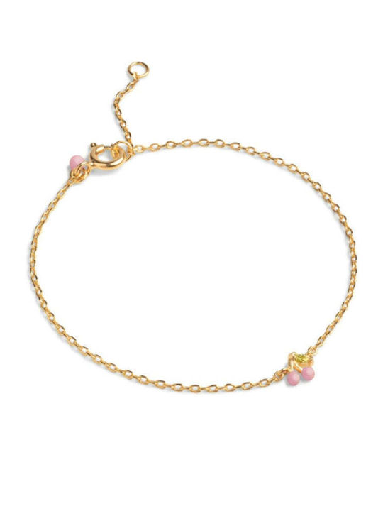 Enamel Copenhagen Damen Armband aus Silber Vergoldet 15.5cm