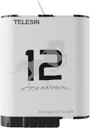 Telesin Stamina Battery Gopro Hero12 11 10 9 1720mah