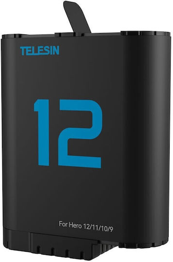 Telesin Fully Decoded Battery Gopro Hero12 11 10 9 1750mah