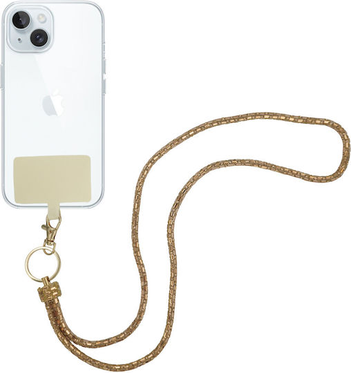 Colier Curea Pentru Gât Sonique Snake 84cm Telefon Auriu