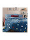 Nef-Nef Homeware Одеяло Dots Син Син 220x160см