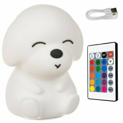 Led Kids Decorative Touch Lamp with Colour Changing White 16.5x11.8x10.5cm