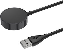 Samsung Galaxy Watch Ultra 7 6 5 Pro 4 3 Xdfind Магнитен Кабел За Зареждане Алуминиева Сплав Usb-a Черен