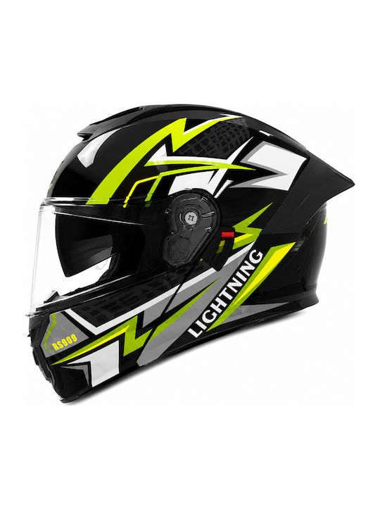 FIXATO Viper Green Cască Moto Flip-Up ECE 22.06...