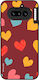 Θήκη Sonique Heart Series Nothing Phone 4a Μπορντώ