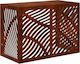 VidaXL Capac de aer condiționat Rusty 100 x 50 x 70 cm
