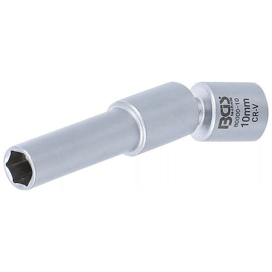 10 Mm Universal Gelenk Steckschlüssel Glühkerzen 10 Mm Antrieb 3/8" BGS 80000-10