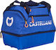 Dual Deck Waterproof Shooting Bag Light Blue 12 Cartridge Boxes Castellani