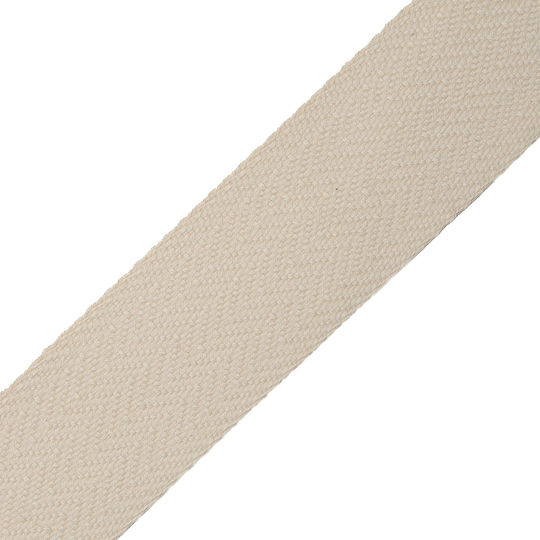 Vostex Gurtband Fischgräten Wellenförmig Baumwoll Ecru 4cm Meter