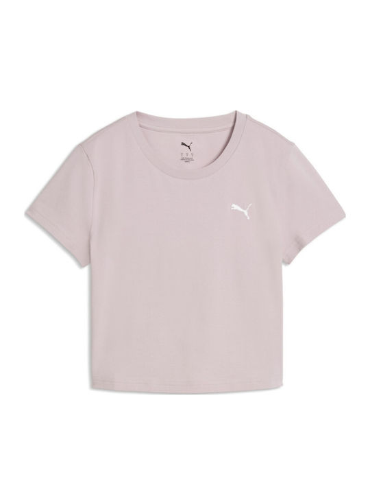 PUMA Γυναικείο T-shirt Ροζ