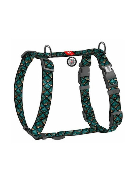 Waudog Σαμαράκι Σκύλου Guard Νάιλον Σχέδιο Λέπια L 25mm 61-85cm