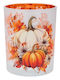 Iliadis Halloween Kerzenhalter Glas 10x10x12,5cm