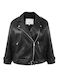 Γυναικείο Biker Jacket Μαύρο
