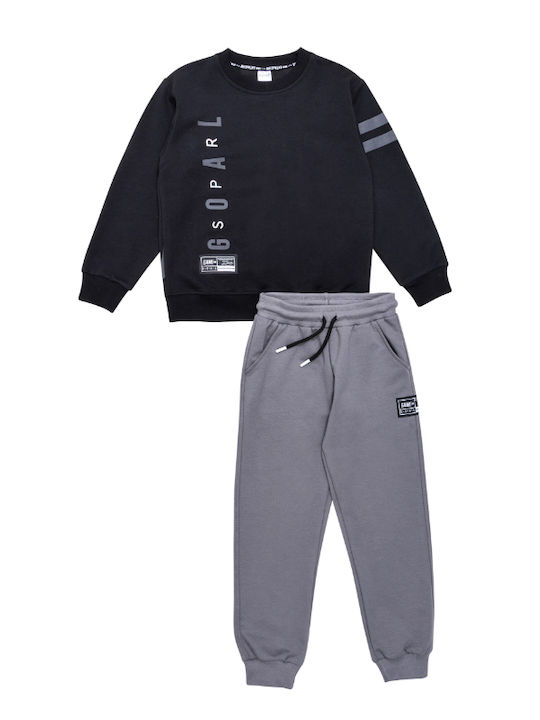Sprint Kids Sweatpants Set Black