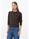 Women's Knitted Cardigan Brown