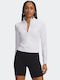 Women's Zip-Up Cardigan White