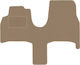 Velour Driver’s Mat Fiat Ulysse Ii 7 Seats 2002-2010 Beige