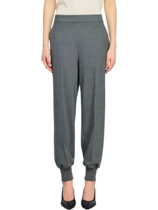 Women's Fabric Trousers Grey