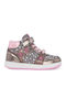 Kinderstiefel mit Bügel- und Schleifenverschluss & Lichtern Rosa