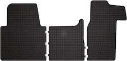 Rubber Car Mats Opel Movano B Van 2010-2022 Black Fitted Rubber Car Mats Opel Movano B Van 2010-2022 Black Fitted