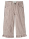 Kinderhose aus Samt in Beige Beige
