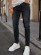 Pantaloni de blugi pentru bărbați Slim Fit Negri