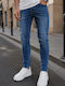 Ανδρικό Παντελόνι Τζιν Slim Fit Μπλε
