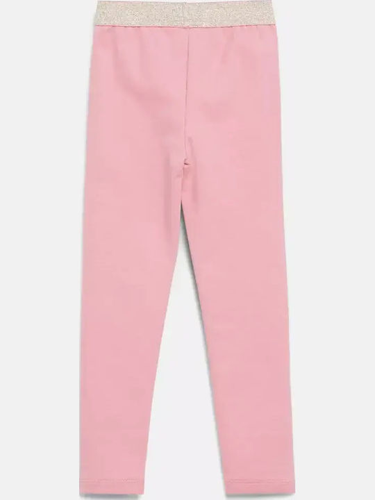 Kinderleggings Lang Rosa