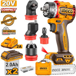 Ingco CDLI206686E Angle Battery Drill Driver Solo Brushless 20V Ingco CDLI206686E Angle Battery Drill Driver Solo Brushless 20V