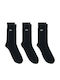 Lacoste Мъжки Чорапи Черни 3Pack