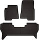 Rubber Car Mats Mitsubishi Pajero Iii Off-road 1999-2006 Black Fitted