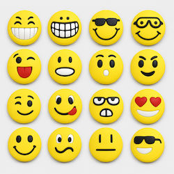 Антиударно Funny Face Dampener X 1 Жълт